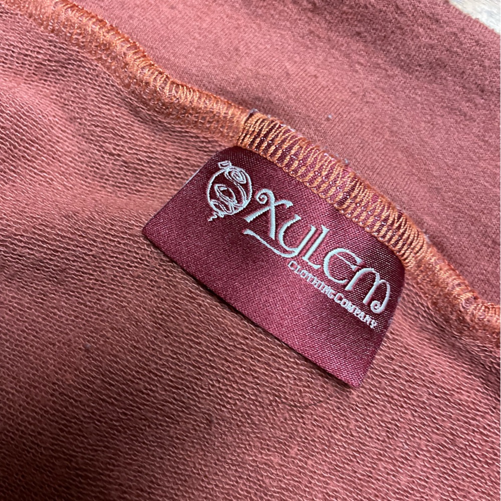 Xylem mini skirt. Burnt orange-XL